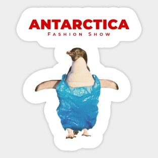 Antarctica Fashion Show Sticker